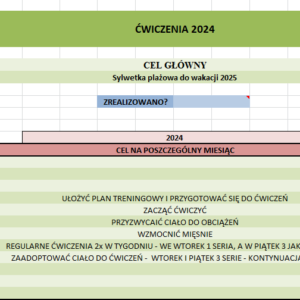 Dzienniczek ćwiczeń